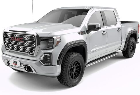 EGR BLF1018 - Fender Series Fender Flares مع مظهر الترباس المحاكاة - متوافق مع 2019-2025 GMC Sierra 1500 in Saudi Arabia
