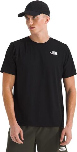 THE NORTH FACE Men's 24/7 Short-Sleeve Tee | Lightweight Athletic Shirt with Flashdry Technology & Heat Transfer Logo in Saudi Arabia