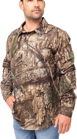 قمصان كامو أصلية للرجال للرجال في RealTree للصيد والمشي لمسافات طويلة وصيد الأسماك in Saudi Arabia