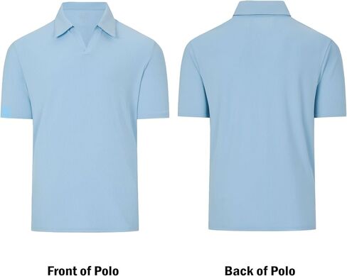 القمصان البولو الرجالية قصيرة الأكمام DRI FIT v الرقبة المتماسكة الأداء Golf Polos للرجال فاقة الصيف غير الرسمي in Saudi Arabia