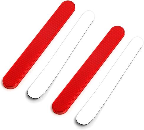 TCMT Motorcycle Rear Fender Red Reflectors Fit For Harley Davidson Softail Low Rider Fat Bob Softail Standard Street Bob Sport Glide Softail Slim Deluxe 2018-2023 in Saudi Arabia