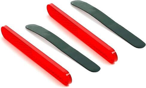 TCMT Motorcycle Rear Fender Red Reflectors Fit For Harley Davidson Softail Low Rider Fat Bob Softail Standard Street Bob Sport Glide Softail Slim Deluxe 2018-2023 in Saudi Arabia