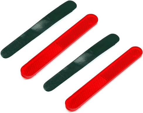 TCMT Motorcycle Rear Fender Red Reflectors Fit For Harley Davidson Softail Low Rider Fat Bob Softail Standard Street Bob Sport Glide Softail Slim Deluxe 2018-2023 in Saudi Arabia