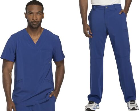 cherokee men scrubs set modern fit v-neck scrub tops ، ck900a و bants scrub scrub reached ck200a ck200a in Saudi Arabia