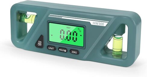 Rehomy Digital Level, Angle Slope with LCD Display, 360° Electronic Bubble Inclinometer, Vertical & Horizontal Spirit Bubble for Construction Carpenter Craftsman Renovation Home Professional in Saudi Arabia