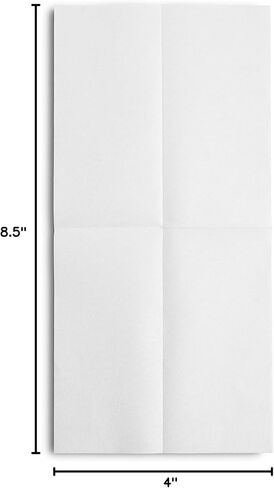 Disposable Linen-Feel Guest Towels [Pack of 300] - Disposable 8" x 17" Cloth-Like Hand Towels, Made In USA - Soft And Absorbent Paper Napkin For Kitchen, Bathroom, Party, Wedding, Or Event in Kuwait