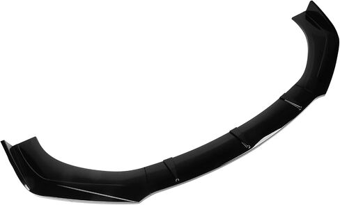 FREEMOTOR802 Compatible with 2016-2018 Chevrolet Cruze 3PCS Front Bumper Lip, Front Bumper Lip Body Kit Spoiler Splitter Air Dam Chin PP - Polypropylene Gloss Black, 2017 in Saudi Arabia