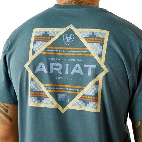 ARIAT MEN'S PUEBLA SERAPE TEE Shirt in Saudi Arabia