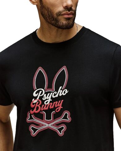 Psycho Bunny Garret Graphic Tee in Saudi Arabia