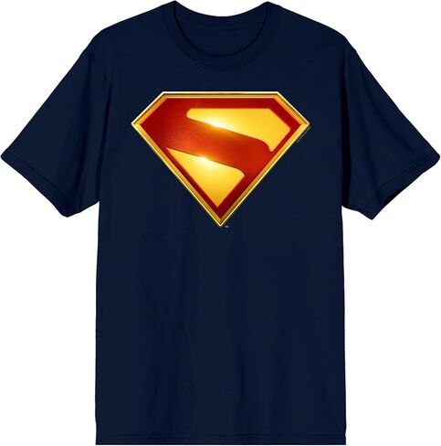 Bioworld Superman Logo Adult Crew Neck Short Sleeve T-Shirt in Saudi Arabia