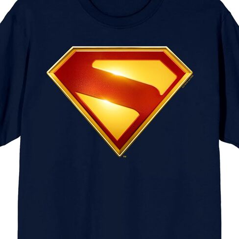 Bioworld Superman Logo Adult Crew Neck Short Sleeve T-Shirt in Saudi Arabia