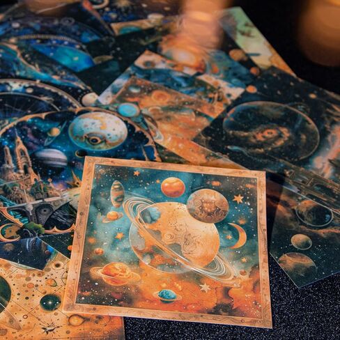 يوكساس 120 ورقة من ورق قصاصات الأساطير الخيالي للبحر والمحيط - مرجان فرس البحر حورية البحر والمجلات غير المرغوب فيها تحت البحر، بطاقات تزيين للملصقات، وصناعة البطاقات، وورق الحرف اليدوية in Kuwait