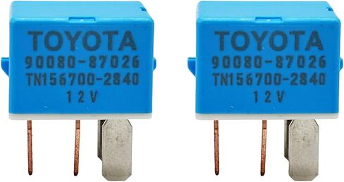 90080-87026 90987-02027 Multiple Use Relay 12VDC 4PIN 2 Pack AC Relay in Saudi Arabia