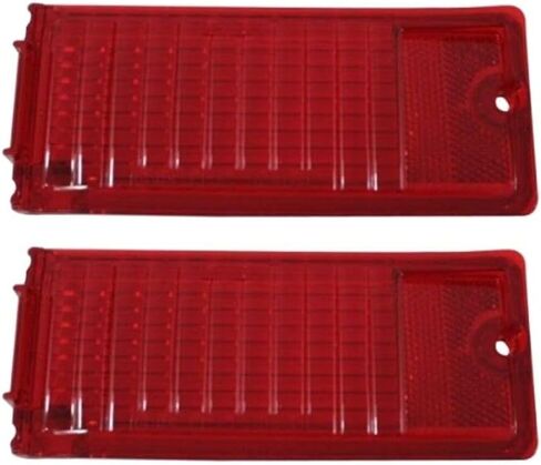 Tail Light Lens Pair for Chevy for Chevy II All 1968 for Nova All 1969 Left Rear Right 127-10337 in Saudi Arabia
