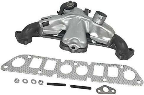طقم العادم المنوع مع حشيات وأجهزة-متوافقة مع 1987-1995 ، 1997-2002 Jeep Wrangler 2.5L 4 أسطوانات (يستبعد 1996) in Saudi Arabia