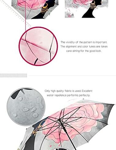 Queens with Attitude (Q.W.A.) - "Queen RoseMary" - Rain Umbrella in Saudi Arabia