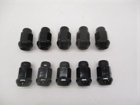 (10) صواميل العجلة ذات العجلة السوداء 1/2 "x20X 1-3/8" لوز الصلب in Kuwait