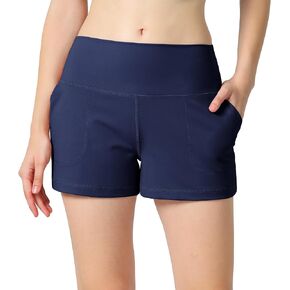 ALWAYS Women's High Waisted Spandex Shorts - Active Stretch Workout Bottoms for Yoga Running or Daily in Saudi Arabia