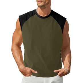 LIMEROSE MEN MENN للبيسبول دبابات قمم راجلان الأكمام غير الرسمية TEES CREW NECK COLL TIRTS in Kuwait