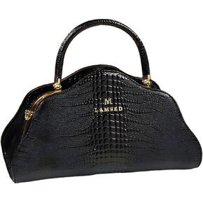 Crocodile Pattern Leather Women's Bag Top-Handle Satchel Crossbody Handbags Portable Purses Shoulder Messenger Bags in Kuwait