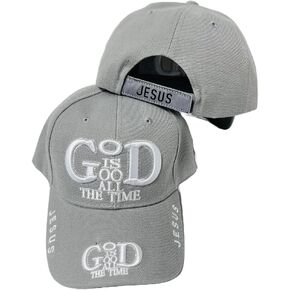 الله جيد طوال الوقت - غطاء بيسبول ثلاثي الأبعاد للجنسين in Kuwait