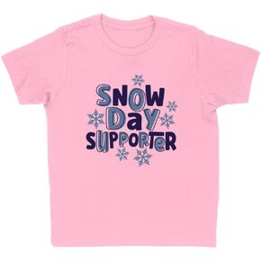 Snow Day Supporter Kids T-Shirt Youth in Saudi Arabia