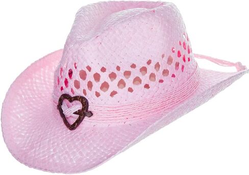 Panama Jack Kids Packable Handwoven Straw Western Sun Hat in Saudi Arabia