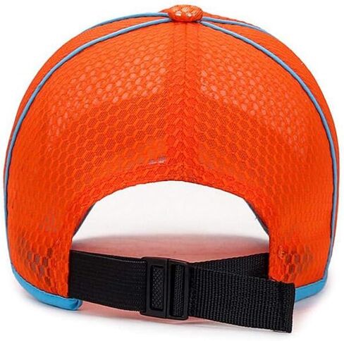 Big Kids Colorful Quick Dry Mesh Baseball Cap Summer Breathable Boy Girl Sunscreen Hat in Kuwait