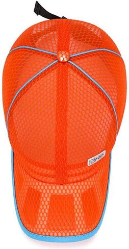 Big Kids Colorful Quick Dry Mesh Baseball Cap Summer Breathable Boy Girl Sunscreen Hat in Kuwait