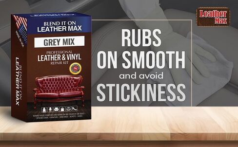 Blend It On Extra Large Leather Repair Kit, 6 Full Ounces for Furniture, Jacket, Sofa, Car Seat, Boots, Easy Instructions to Match Colors, Restore Any Material No Mixing Chart Needed (Dark Browns) in Saudi Arabia