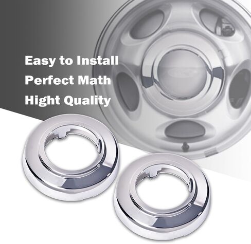G-PLUS Wheel Center Hub Caps Set 17 Inch Fit for 2005 2006 2007 2008 2009 2010 2011 2012 2013 2014 2015 2016 Ford F350 Super Duty Dually (DRW) 4x4 Front & Rear 4PCS in Saudi Arabia