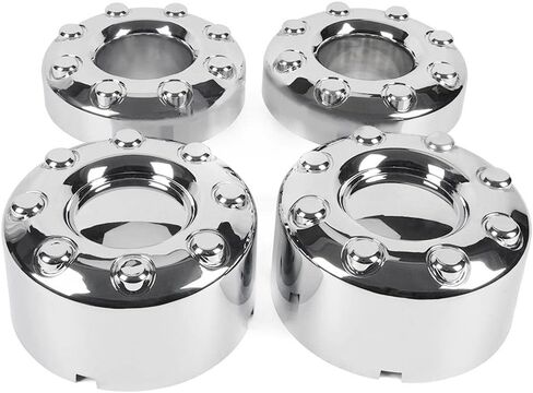 G-PLUS Wheel Center Hub Caps Set 17 Inch Fit for 2005 2006 2007 2008 2009 2010 2011 2012 2013 2014 2015 2016 Ford F350 Super Duty Dually (DRW) 4x4 Front & Rear 4PCS in Saudi Arabia