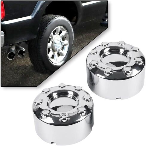 G-PLUS Wheel Center Hub Caps Set 17 Inch Fit for 2005 2006 2007 2008 2009 2010 2011 2012 2013 2014 2015 2016 Ford F350 Super Duty Dually (DRW) 4x4 Front & Rear 4PCS in Saudi Arabia