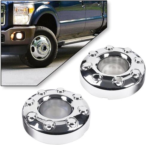 G-PLUS Wheel Center Hub Caps Set 17 Inch Fit for 2005 2006 2007 2008 2009 2010 2011 2012 2013 2014 2015 2016 Ford F350 Super Duty Dually (DRW) 4x4 Front & Rear 4PCS in Saudi Arabia