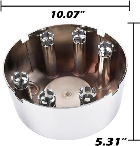 G-PLUS Wheel Center Hub Caps Set 17 Inch Fit for 2005 2006 2007 2008 2009 2010 2011 2012 2013 2014 2015 2016 Ford F350 Super Duty Dually (DRW) 4x4 Front & Rear 4PCS in Saudi Arabia