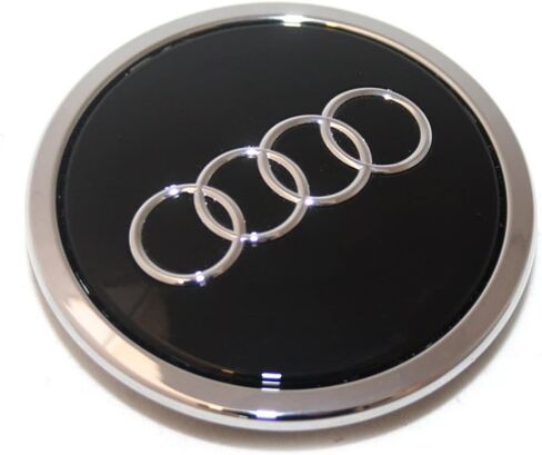 أصلي 21 بوصة مركز عجلات مركزي أسود كاب لامع 1PCS Audi 8T0601170AAX1 in Saudi Arabia