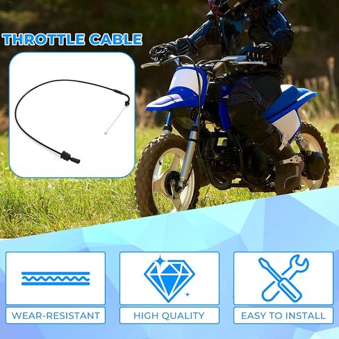 كابل الخانق المفرد الذاتي لـ Yamaha PW50 1981-2002 كابل الخانق لمضخة الزيت in Kuwait