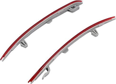 2Pcs Rear Bumper Reflector Driver and Passenger Side DS7Z13A565A DS7Z13A565B Compatible with Ford Fusion 2013-2018 Replace FO1185103 FO1184103 in Saudi Arabia