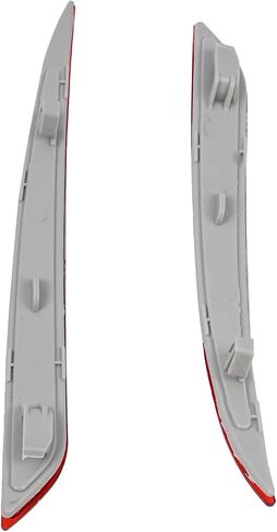 2Pcs Rear Bumper Reflector Driver and Passenger Side DS7Z13A565A DS7Z13A565B Compatible with Ford Fusion 2013-2018 Replace FO1185103 FO1184103 in Saudi Arabia