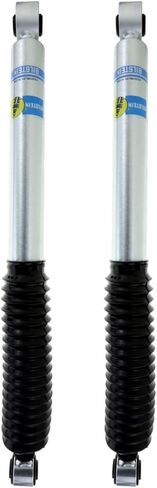 Bilstein Set of Front and Rear 5100 Series Suspension Absorbing Shocks fits 2001-2010 Silverado/Sierra 2500 HD with 2-2.5" Front Lift and 0-1" Rear Lift | Includes TrendsAuto Decal in Saudi Arabia