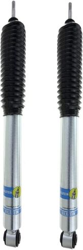Bilstein Set of Front and Rear 5100 Series Suspension Absorbing Shocks fits 2001-2010 Silverado/Sierra 2500 HD with 2-2.5" Front Lift and 0-1" Rear Lift | Includes TrendsAuto Decal in Saudi Arabia