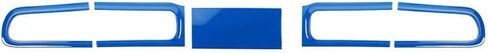 Blue Rear Tail Light Lamp Guard Cover Accessories 5 Pieces/Set for Dodge for Challenger 2015-202 Gloss BRTLLGCFDC2A in Saudi Arabia