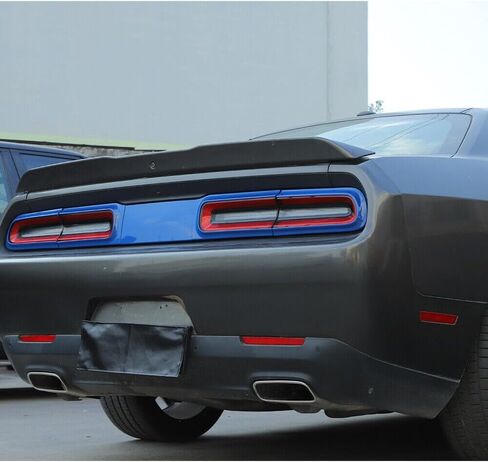 Blue Rear Tail Light Lamp Guard Cover Accessories 5 Pieces/Set for Dodge for Challenger 2015-202 Gloss BRTLLGCFDC2A in Saudi Arabia