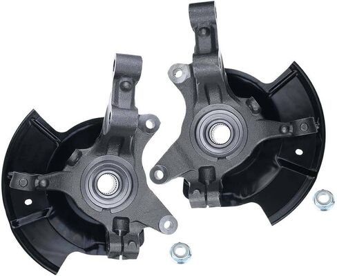 2X Front Left & Right Steering Knuckle & Wheel Hub Assembly Compatible with 2007 2008 2009 2010 Ford Edge in Kuwait