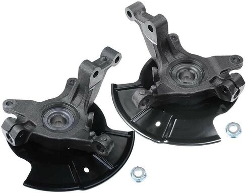 2X Front Left & Right Steering Knuckle & Wheel Hub Assembly Compatible with 2007 2008 2009 2010 Ford Edge in Kuwait