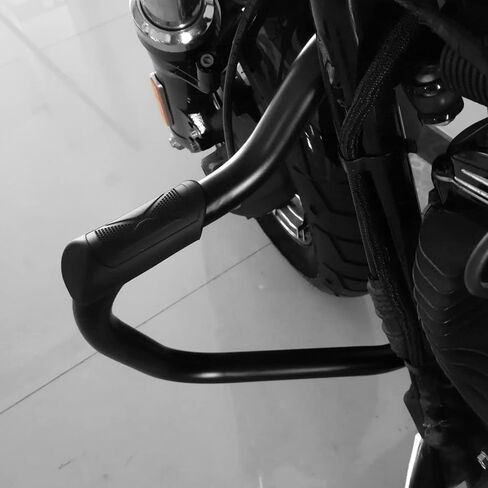TCMT Mustache Engine Guard Crash Bar Fits For Harley Sportster XL883 XL1200 2004-2022 Forty Eight 2010-2020 Seventy Two 2012-2016 SuperLow 2014-2017 XR1200 2009-2012 Roadster 2016-2020 in Saudi Arabia