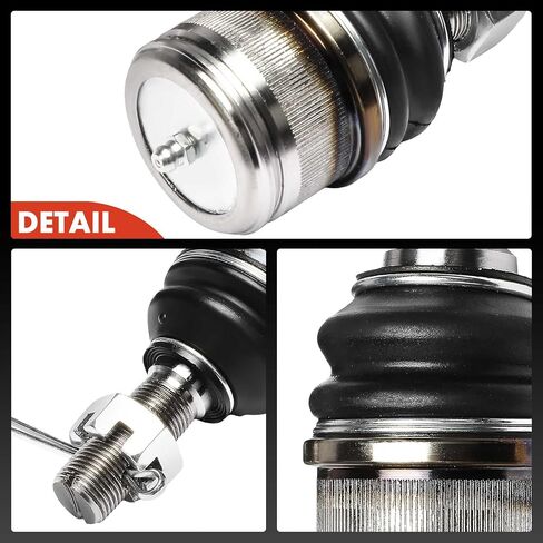 مجموعة A-premium من 4 ، مجموعة مفاصل الكرة العلوية والسفلية الأمامية ، متوافقة مع Ford F-350 1992-1997 ، F-250 F-450 F-550 Super Duty ، Sube & Dodge RAM 2500 3500 ، B1500 in Kuwait