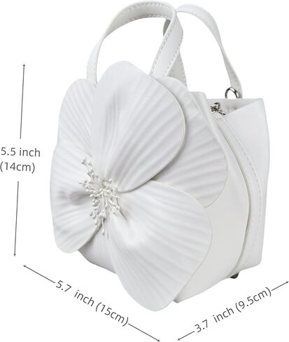 محفظة القابض الأزهار للنساء بو بيئة مسائية متعددة الألوان قابلة للتحويل حزام كتف الزفاف وحقائب الحفلات in Kuwait