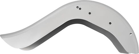 KUAFU 6" Extended Rear Fender Compatible with 1986-2017 Harley-Davidson Softail Models Mudguard Anti-Rust Oil Steel in Saudi Arabia