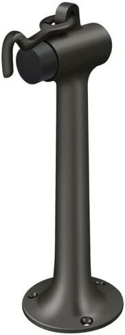 Deltana DSF830U15 Floor Mount; 8" Bumper with Hook & Eye; Heavy Duty; Satin Nickel Finish in Saudi Arabia